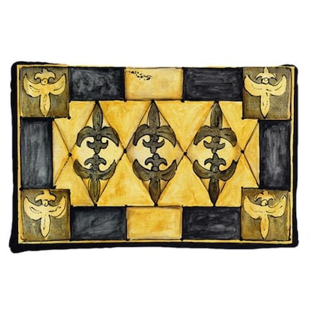 Carolines Treasures Carolines Treasures 8089PILLOWCASE 20.5 x 30 in. Fleur De Lis Moisture Wicking Fabric Standard Pillow Case 8089PILLOWCASE